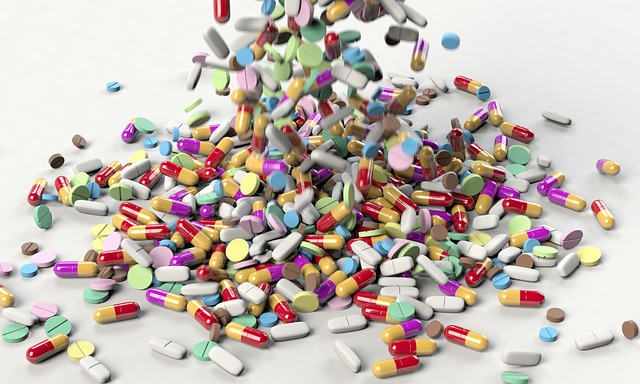 colorful pills