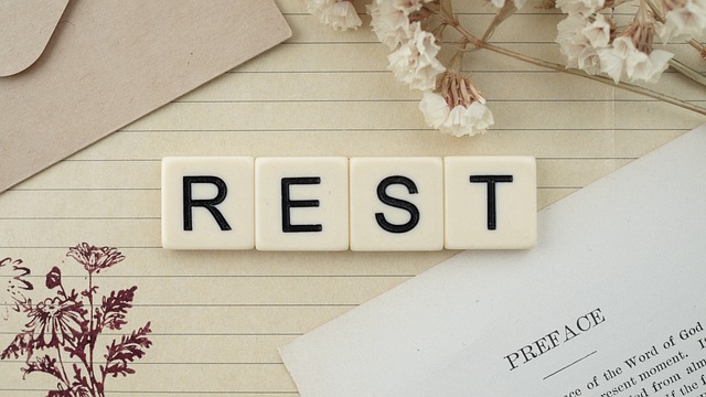 rest picture scrabble